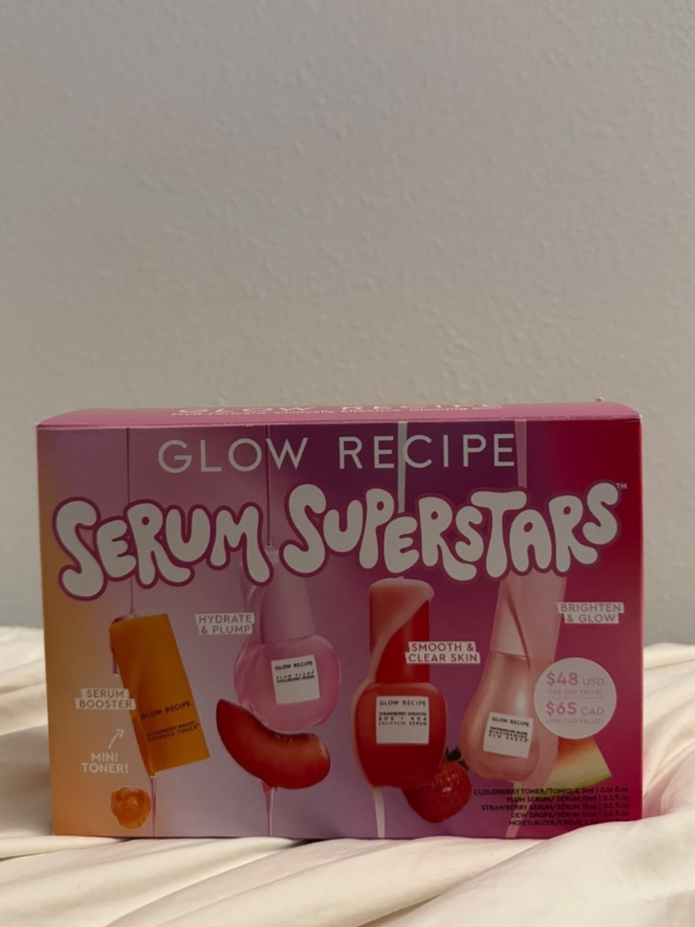 Glow Recipe Serum Superstars Kit, LIMITED Edition, Travel Size, FRUITY 🍓🍉